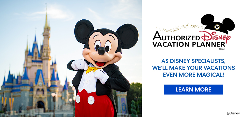 Authorized Disney Vacation Planner Banner